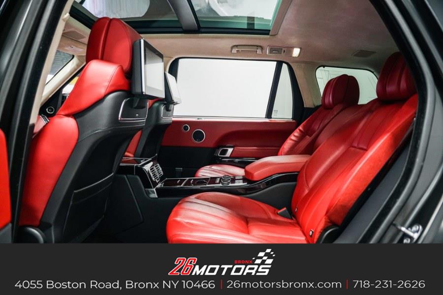 2017 Land Rover Range Rover V8 Supercharged Autobiography LWB, available for sale in Bronx, New York | 26 Motors Auto Group. Bronx, New York 2017 Land Rover Range Rover V8 Supercharged Autobiography LWB, available for sale in Bronx, New York | 26 Motors Auto Group. Bronx, New York
