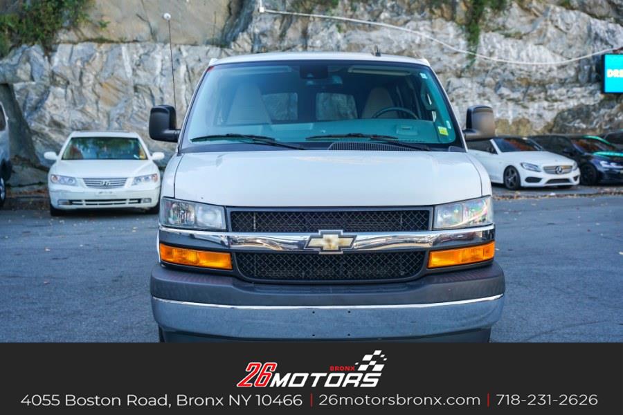 2020 Chevrolet Express Passenger RWD 3500 155" LT, available for sale in Bronx, New York | 26 Motors Auto Group. Bronx, New York 2020 Chevrolet Express Passenger RWD 3500 155" LT, available for sale in Bronx, New York | 26 Motors Auto Group. Bronx, New York