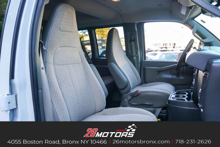 2020 Chevrolet Express Passenger RWD 3500 155" LT, available for sale in Bronx, New York | 26 Motors Auto Group. Bronx, New York 2020 Chevrolet Express Passenger RWD 3500 155" LT, available for sale in Bronx, New York | 26 Motors Auto Group. Bronx, New York