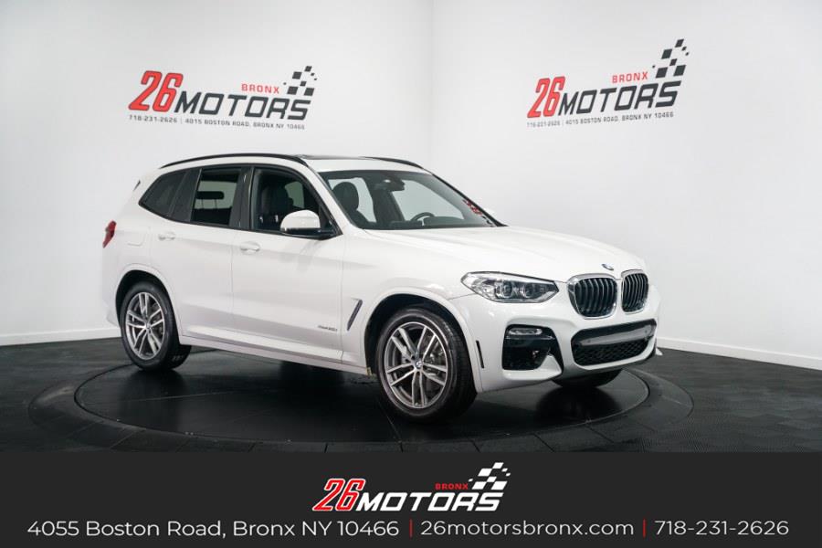 2018 BMW X3 xDrive30i Sports Activity Vehicle, available for sale in Bronx, New York | 26 Motors Auto Group. Bronx, New York