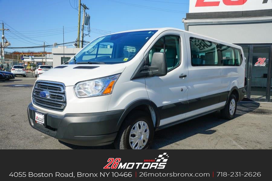 2019 Ford Transit Passenger Wagon T-350 148" Low Roof XLT Swing-Out RH Dr, available for sale in Bronx, New York | 26 Motors Auto Group. Bronx, New York 2019 Ford Transit Passenger Wagon T-350 148" Low Roof XLT Swing-Out RH Dr, available for sale in Bronx, New York | 26 Motors Auto Group. Bronx, New York