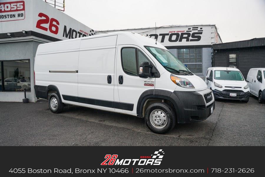 2021 Ram ProMaster Cargo Van 3500 High Roof 159" WB EXT, available for sale in Bronx, New York | 26 Motors Auto Group. Bronx, New York 2021 Ram ProMaster Cargo Van 3500 High Roof 159" WB EXT, available for sale in Bronx, New York | 26 Motors Auto Group. Bronx, New York