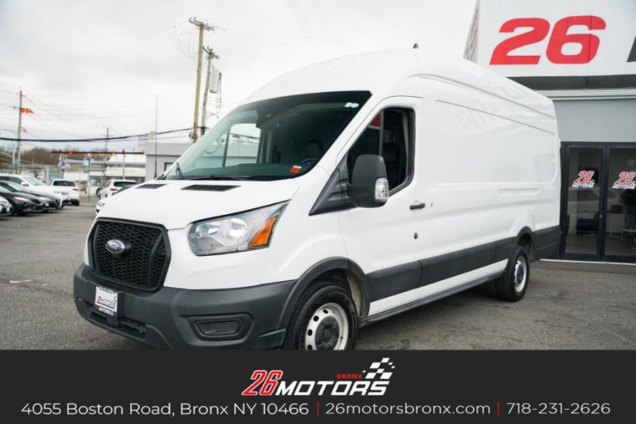 2021 Ford Transit Cargo Van T-250 148" EL Hi Rf 9070 GVWR RWD, available for sale in Bronx, New York | 26 Motors Auto Group. Bronx, New York
