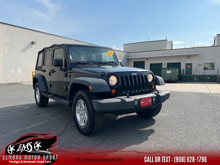 2010 Jeep Wrangler Unlimited 4WD 4dr Sport, available for sale in Elizabeth, New Jersey | Elmora Motor Sports. Elizabeth, New Jersey 2010 Jeep Wrangler Unlimited 4WD 4dr Sport, available for sale in Elizabeth, New Jersey | Elmora Motor Sports. Elizabeth, New Jersey