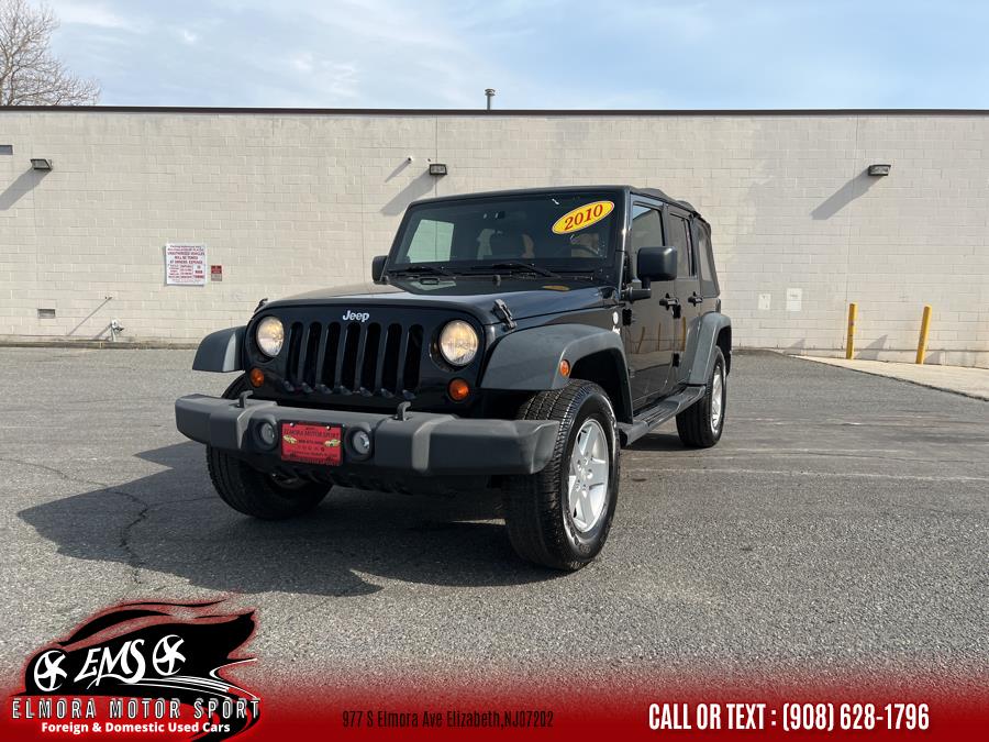 2010 Jeep Wrangler Unlimited 4WD 4dr Sport, available for sale in Elizabeth, New Jersey | Elmora Motor Sports. Elizabeth, New Jersey 2010 Jeep Wrangler Unlimited 4WD 4dr Sport, available for sale in Elizabeth, New Jersey | Elmora Motor Sports. Elizabeth, New Jersey