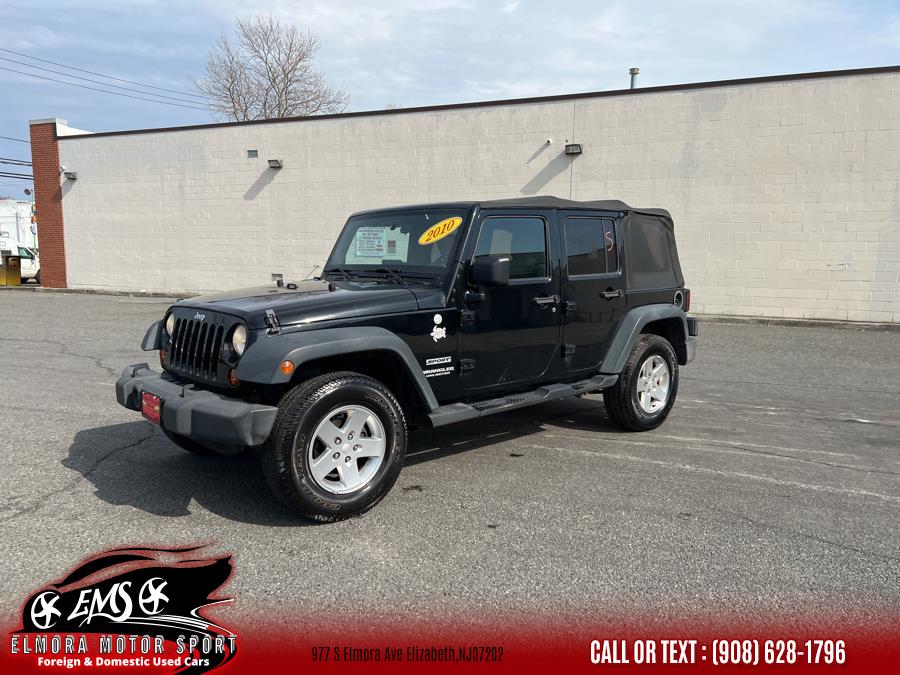 2010 Jeep Wrangler Unlimited 4WD 4dr Sport, available for sale in Elizabeth, New Jersey | Elmora Motor Sports. Elizabeth, New Jersey 2010 Jeep Wrangler Unlimited 4WD 4dr Sport, available for sale in Elizabeth, New Jersey | Elmora Motor Sports. Elizabeth, New Jersey