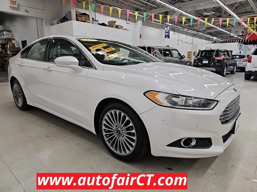 2013 Ford Fusion 4dr Sdn Titanium AWD, available for sale in West Haven, Connecticut | Auto Fair Inc.. West Haven, Connecticut