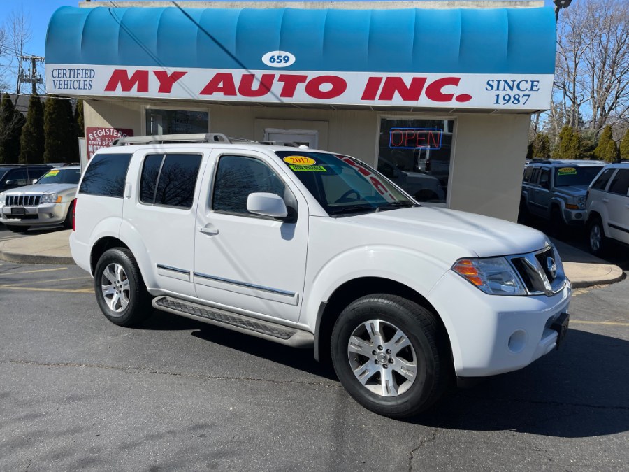 2012 Nissan Pathfinder 4WD 4dr V6 Silver Edition, available for sale in Huntington Station, New York | My Auto Inc.. Huntington Station, New York