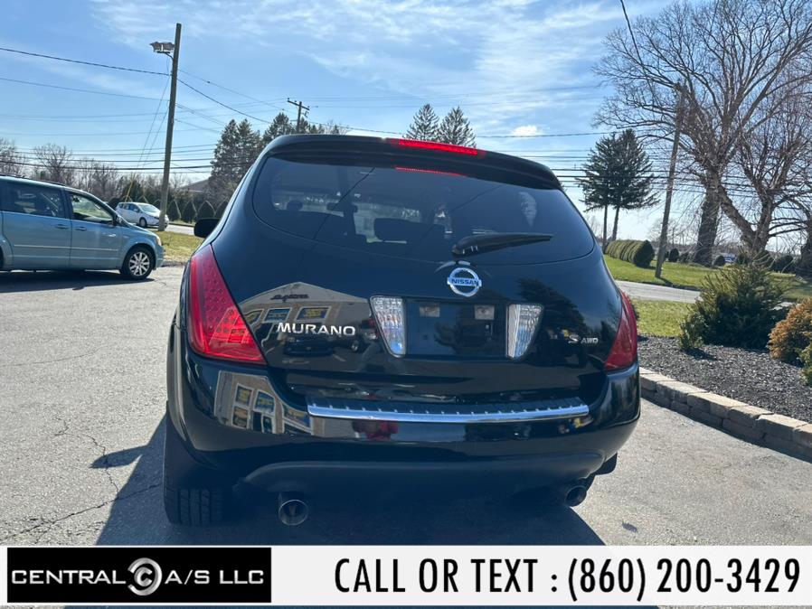 2007 Nissan Murano AWD 4dr SL, available for sale in East Windsor, Connecticut | Central A/S LLC. East Windsor, Connecticut 2007 Nissan Murano AWD 4dr SL, available for sale in East Windsor, Connecticut | Central A/S LLC. East Windsor, Connecticut