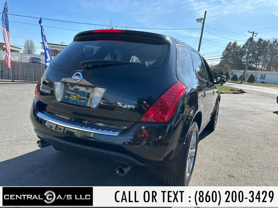 2007 Nissan Murano AWD 4dr SL, available for sale in East Windsor, Connecticut | Central A/S LLC. East Windsor, Connecticut 2007 Nissan Murano AWD 4dr SL, available for sale in East Windsor, Connecticut | Central A/S LLC. East Windsor, Connecticut