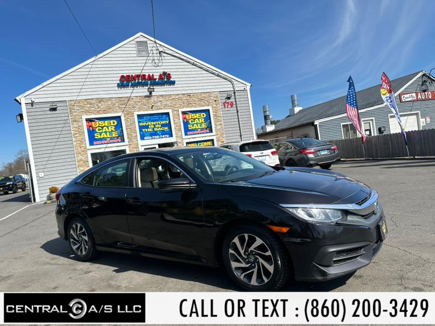 2017 Honda Civic Sedan EX CVT, available for sale in East Windsor, Connecticut | Central A/S LLC. East Windsor, Connecticut