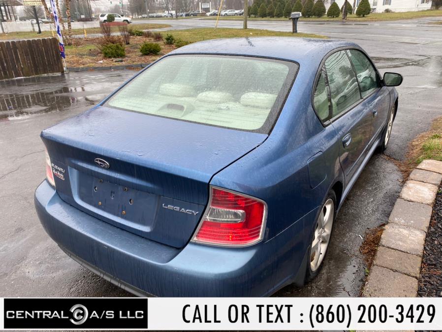 2007 Subaru Legacy Sedan 4dr H4 AT, available for sale in East Windsor, Connecticut | Central A/S LLC. East Windsor, Connecticut 2007 Subaru Legacy Sedan 4dr H4 AT, available for sale in East Windsor, Connecticut | Central A/S LLC. East Windsor, Connecticut
