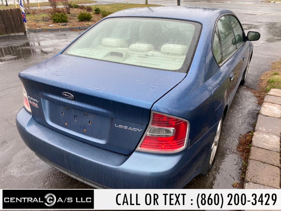 2007 Subaru Legacy Sedan 4dr H4 AT, available for sale in East Windsor, Connecticut | Central A/S LLC. East Windsor, Connecticut 2007 Subaru Legacy Sedan 4dr H4 AT, available for sale in East Windsor, Connecticut | Central A/S LLC. East Windsor, Connecticut