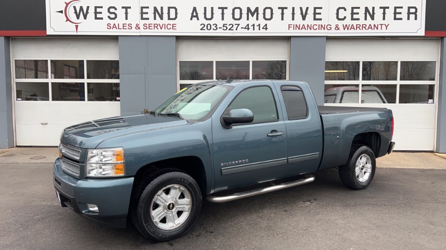 2013 Chevrolet Silverado 1500 4WD Ext Cab 143.5" LTZ, available for sale in Waterbury, Connecticut | West End Automotive Center. Waterbury, Connecticut