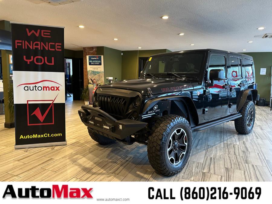 2016 Jeep Wrangler Unlimited 4WD 4dr Rubicon Hard Rock, available for sale in West Hartford, Connecticut | AutoMax. West Hartford, Connecticut