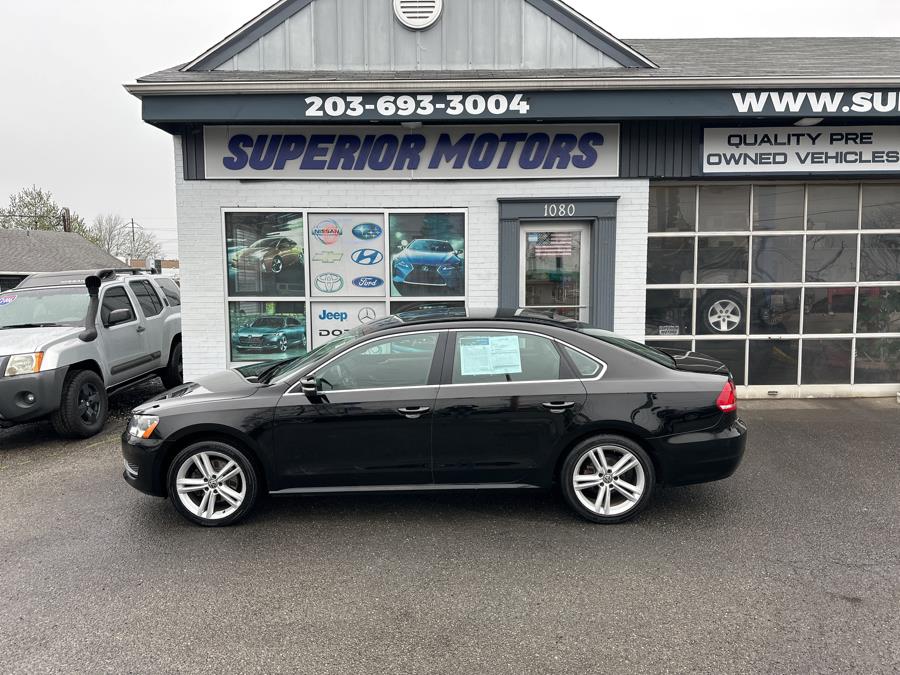 2014 Volkswagen PASSAT SE 4dr Sdn 1.8T Auto SE w/Sunroof PZEV, available for sale in Milford, Connecticut | Superior Motors LLC. Milford, Connecticut