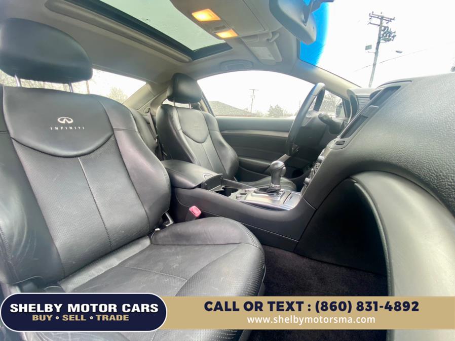 2012 INFINITI G37 Coupe 2dr x AWD, available for sale in Springfield, Massachusetts | Shelby Motor Cars. Springfield, Massachusetts 2012 INFINITI G37 Coupe 2dr x AWD, available for sale in Springfield, Massachusetts | Shelby Motor Cars. Springfield, Massachusetts