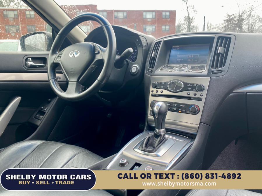 2012 INFINITI G37 Coupe 2dr x AWD, available for sale in Springfield, Massachusetts | Shelby Motor Cars. Springfield, Massachusetts 2012 INFINITI G37 Coupe 2dr x AWD, available for sale in Springfield, Massachusetts | Shelby Motor Cars. Springfield, Massachusetts