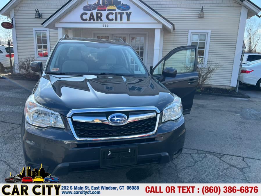 2016 Subaru Forester 4dr CVT 2.5i Premium PZEV, available for sale in East Windsor, Connecticut | Car City LLC. East Windsor, Connecticut 2016 Subaru Forester 4dr CVT 2.5i Premium PZEV, available for sale in East Windsor, Connecticut | Car City LLC. East Windsor, Connecticut