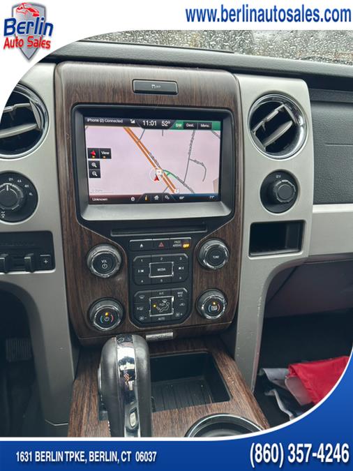 2013 Ford F-150 4WD SuperCab 145" Lariat, available for sale in Berlin, Connecticut | Berlin Auto Sales LLC. Berlin, Connecticut 2013 Ford F-150 4WD SuperCab 145" Lariat, available for sale in Berlin, Connecticut | Berlin Auto Sales LLC. Berlin, Connecticut