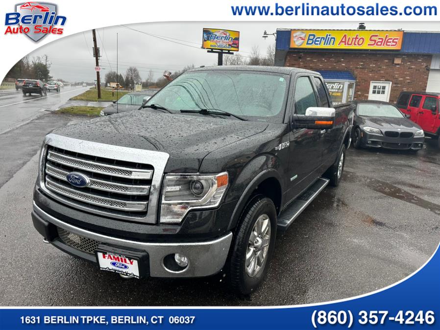 2013 Ford F-150 4WD SuperCab 145" Lariat, available for sale in Berlin, Connecticut | Berlin Auto Sales LLC. Berlin, Connecticut 2013 Ford F-150 4WD SuperCab 145" Lariat, available for sale in Berlin, Connecticut | Berlin Auto Sales LLC. Berlin, Connecticut