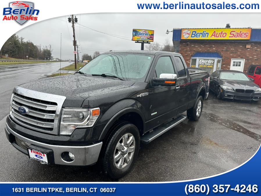 2013 Ford F-150 4WD SuperCab 145" Lariat, available for sale in Berlin, Connecticut | Berlin Auto Sales LLC. Berlin, Connecticut 2013 Ford F-150 4WD SuperCab 145" Lariat, available for sale in Berlin, Connecticut | Berlin Auto Sales LLC. Berlin, Connecticut