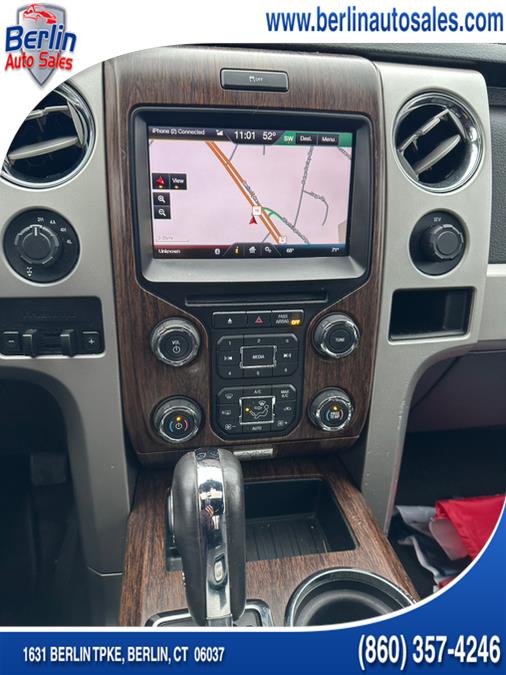 2013 Ford F-150 4WD SuperCab 145" Lariat, available for sale in Berlin, Connecticut | Berlin Auto Sales LLC. Berlin, Connecticut 2013 Ford F-150 4WD SuperCab 145" Lariat, available for sale in Berlin, Connecticut | Berlin Auto Sales LLC. Berlin, Connecticut