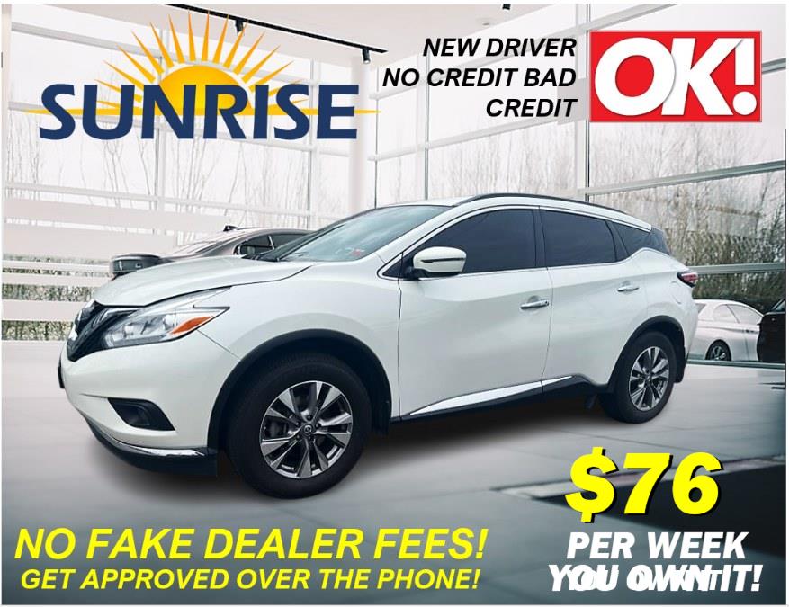 2017 Nissan Murano SV. Low Miles!!!, available for sale in Elmont, New York | Sunrise of Elmont. Elmont, New York 2017 Nissan Murano SV. Low Miles!!!, available for sale in Elmont, New York | Sunrise of Elmont. Elmont, New York