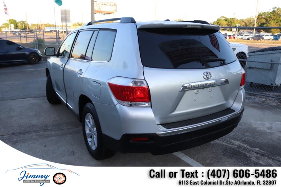 2012 Toyota Highlander FWD 4dr V6 (Natl), available for sale in Orlando, Florida | Jimmy Motor Car Company Inc. Orlando, Florida 2012 Toyota Highlander FWD 4dr V6 (Natl), available for sale in Orlando, Florida | Jimmy Motor Car Company Inc. Orlando, Florida