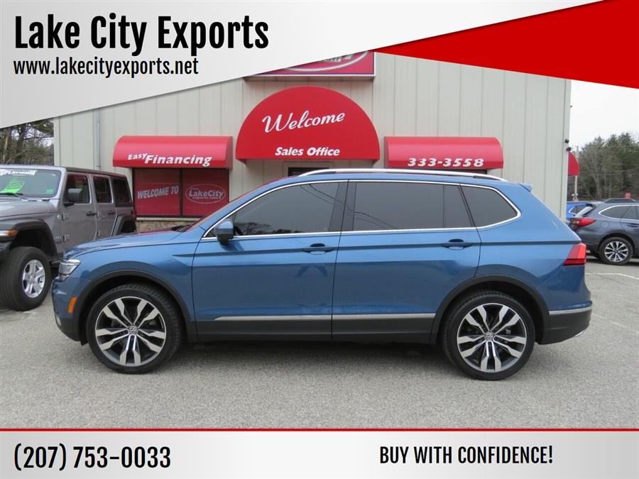 2018 Volkswagen Tiguan 2.0T SEL Premium 4Motion AWD 4dr SUV, available for sale in Auburn, Maine | Lake City Exports Inc. Auburn, Maine 2018 Volkswagen Tiguan 2.0T SEL Premium 4Motion AWD 4dr SUV, available for sale in Auburn, Maine | Lake City Exports Inc. Auburn, Maine