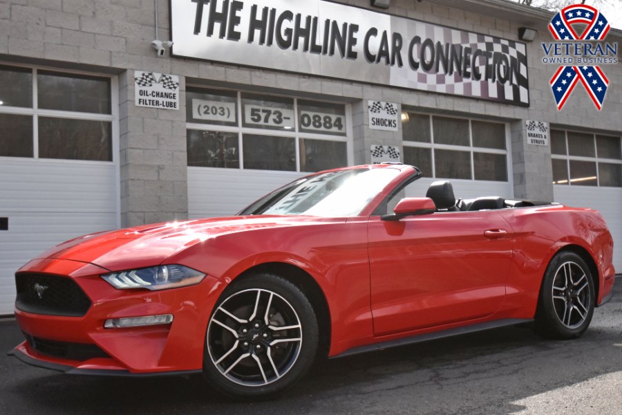 2020 Ford Mustang EcoBoost Premium Convertible, available for sale in Waterbury, Connecticut | Highline Car Connection. Waterbury, Connecticut 2020 Ford Mustang EcoBoost Premium Convertible, available for sale in Waterbury, Connecticut | Highline Car Connection. Waterbury, Connecticut