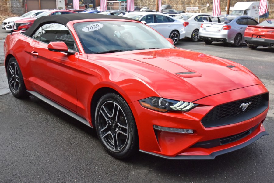 2020 Ford Mustang EcoBoost Premium Convertible, available for sale in Waterbury, Connecticut | Highline Car Connection. Waterbury, Connecticut 2020 Ford Mustang EcoBoost Premium Convertible, available for sale in Waterbury, Connecticut | Highline Car Connection. Waterbury, Connecticut