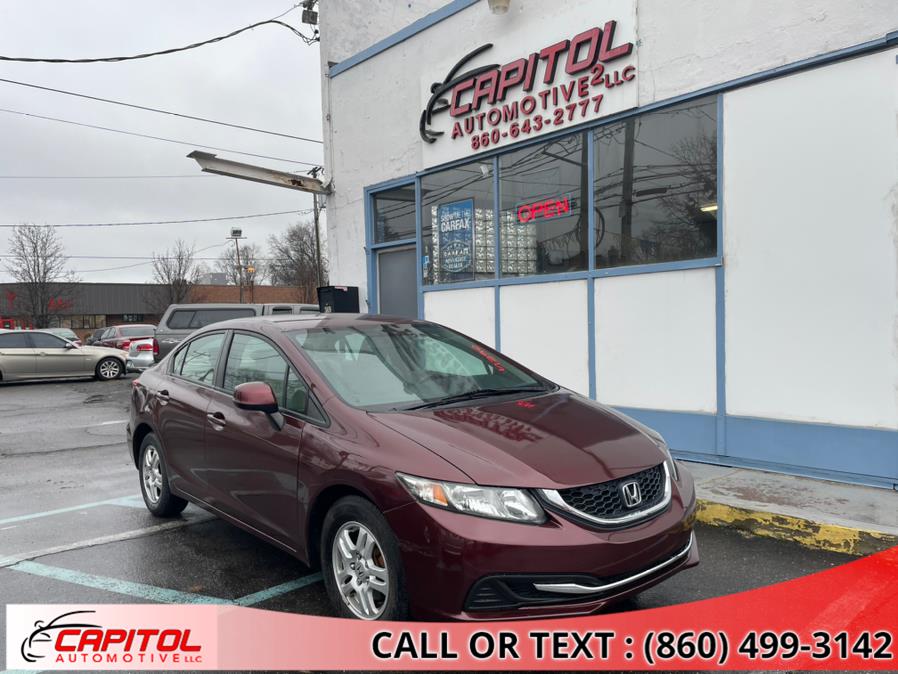 2014 Honda Civic Sedan 4dr CVT LX, available for sale in Manchester, Connecticut | Capitol Automotive 2 LLC. Manchester, Connecticut 2014 Honda Civic Sedan 4dr CVT LX, available for sale in Manchester, Connecticut | Capitol Automotive 2 LLC. Manchester, Connecticut