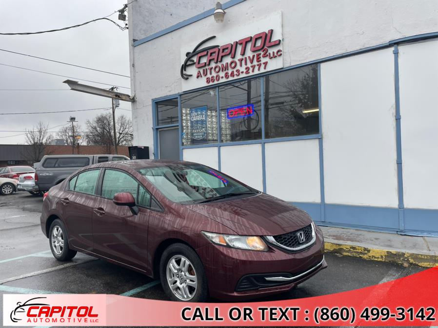 2014 Honda Civic Sedan 4dr CVT LX, available for sale in Manchester, Connecticut | Capitol Automotive 2 LLC. Manchester, Connecticut 2014 Honda Civic Sedan 4dr CVT LX, available for sale in Manchester, Connecticut | Capitol Automotive 2 LLC. Manchester, Connecticut
