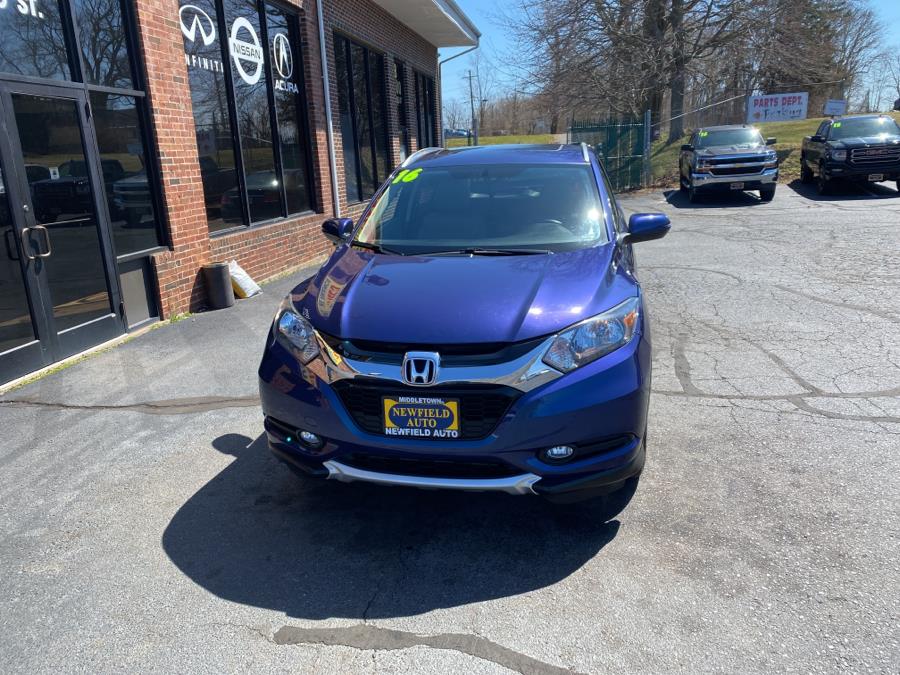 2016 Honda HR-V AWD 4dr CVT EX-L w/Navi, available for sale in Middletown, Connecticut | Newfield Auto Sales. Middletown, Connecticut