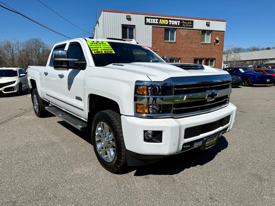 2019 Chevrolet Silverado 2500HD 4WD Crew Cab 153.7" High Country, available for sale in South Windsor, Connecticut | Mike And Tony Auto Sales, Inc. South Windsor, Connecticut 2019 Chevrolet Silverado 2500HD 4WD Crew Cab 153.7" High Country, available for sale in South Windsor, Connecticut | Mike And Tony Auto Sales, Inc. South Windsor, Connecticut