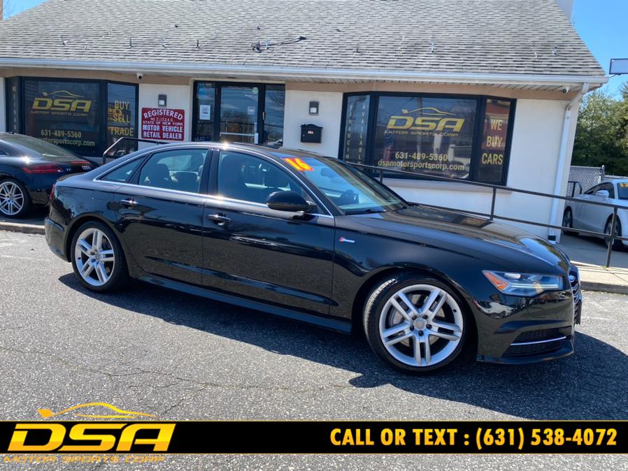 2016 Audi A6 4dr Sdn quattro 3.0T Premium Plus, available for sale in Commack, New York | DSA Motor Sports Corp. Commack, New York