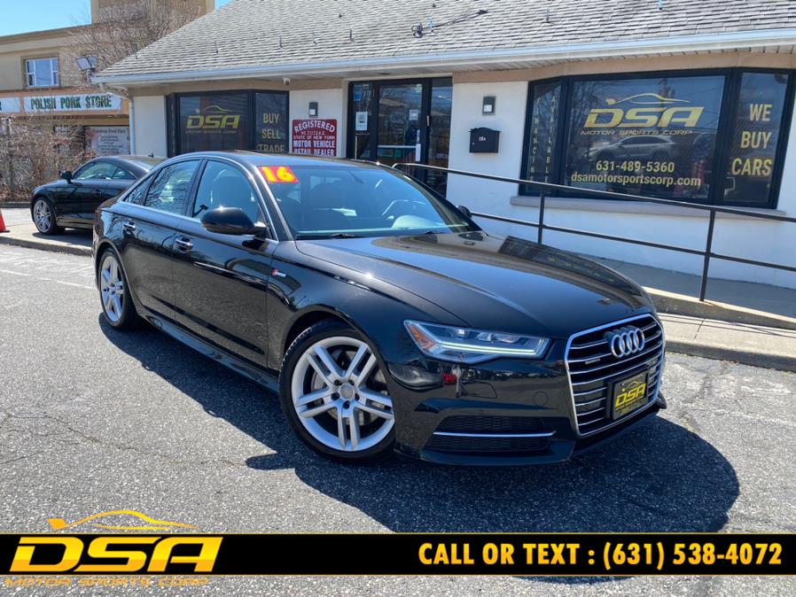 2016 Audi A6 4dr Sdn quattro 3.0T Premium Plus, available for sale in Commack, New York | DSA Motor Sports Corp. Commack, New York 2016 Audi A6 4dr Sdn quattro 3.0T Premium Plus, available for sale in Commack, New York | DSA Motor Sports Corp. Commack, New York