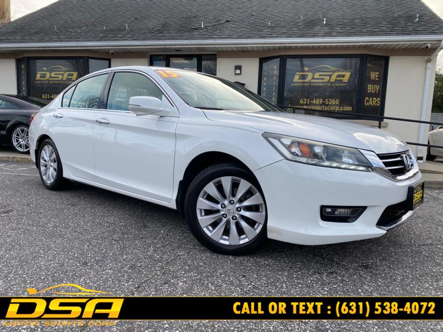 2015 Honda Accord Sedan 4dr V6 Auto EX-L, available for sale in Commack, New York | DSA Motor Sports Corp. Commack, New York 2015 Honda Accord Sedan 4dr V6 Auto EX-L, available for sale in Commack, New York | DSA Motor Sports Corp. Commack, New York