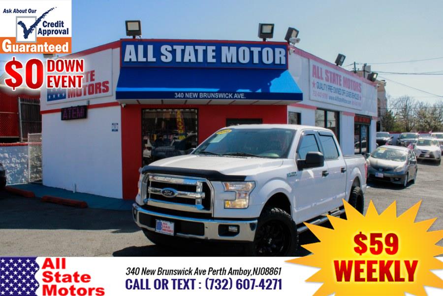 2016 Ford F-150 4WD SuperCrew 157" XLT, available for sale in Perth Amboy, New Jersey | All State Motor Inc. Perth Amboy, New Jersey