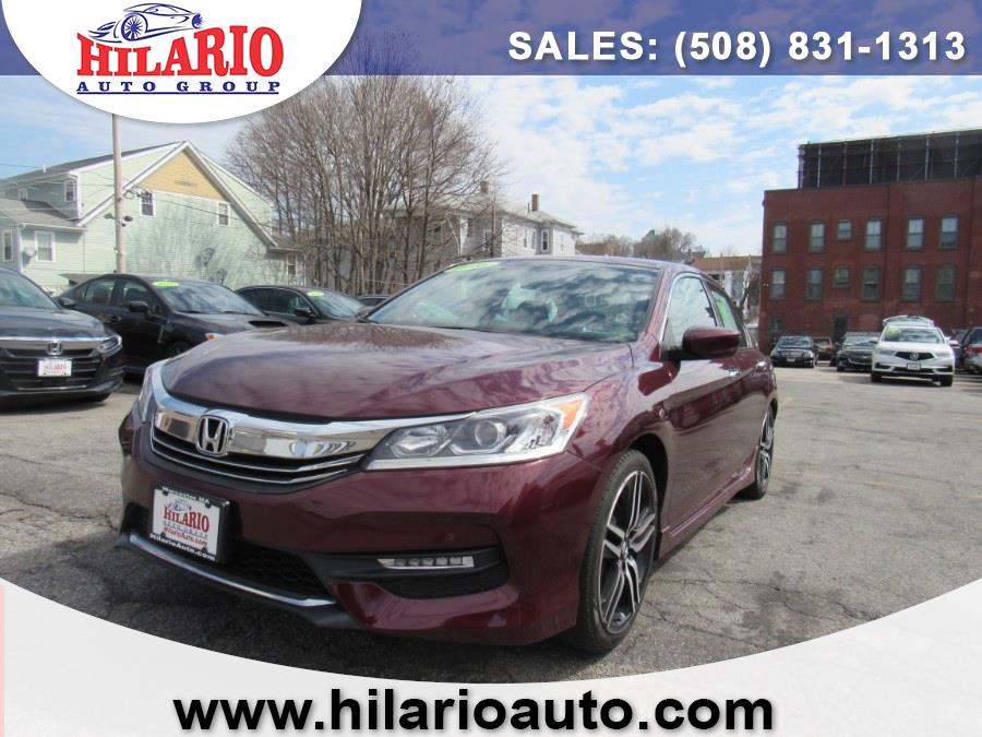 Used Honda Accord Sport 2016 | Hilario's Auto Sales Inc.. Worcester, Massachusetts