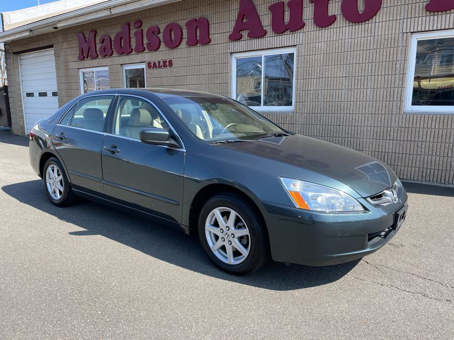 2004 Honda Accord Sdn EX Auto V6 w/Leather/XM, available for sale in Bridgeport, Connecticut | Madison Auto II. Bridgeport, Connecticut