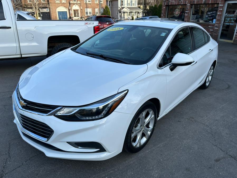2018 Chevrolet Cruze 4dr Sdn 1.4L Premier w/1SF, available for sale in New Britain, Connecticut | Central Auto Sales & Service. New Britain, Connecticut 2018 Chevrolet Cruze 4dr Sdn 1.4L Premier w/1SF, available for sale in New Britain, Connecticut | Central Auto Sales & Service. New Britain, Connecticut