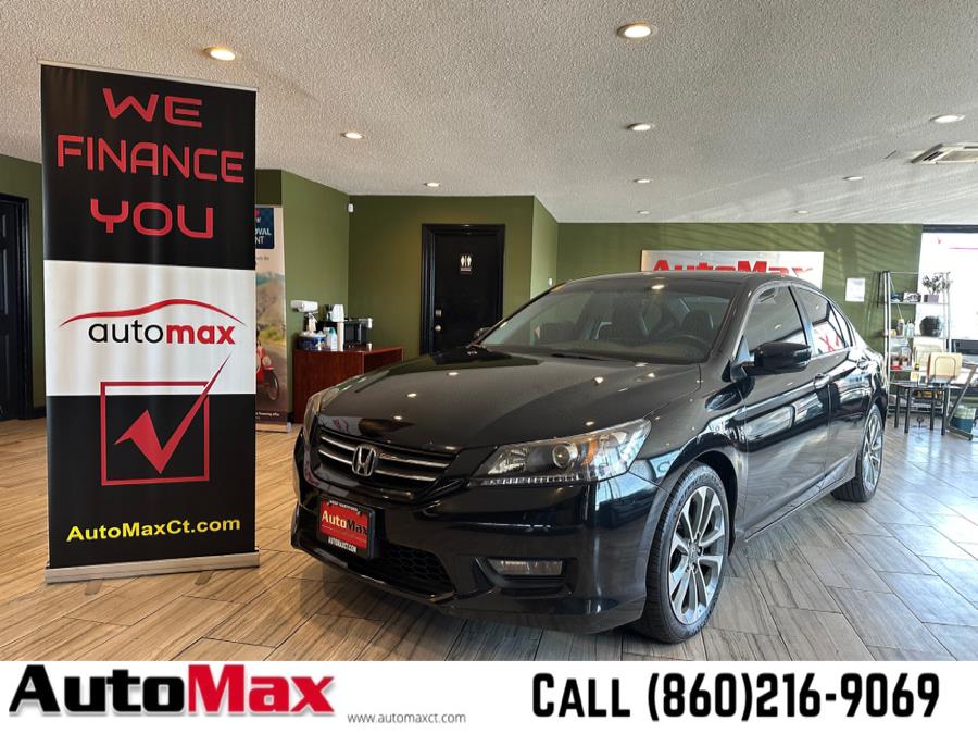 2015 Honda Accord Sedan 4dr I4 CVT Sport, available for sale in West Hartford, Connecticut | AutoMax. West Hartford, Connecticut