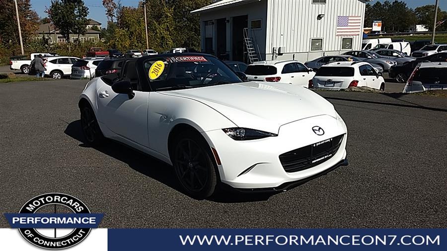 2016 Mazda MX-5 Miata 2dr Conv AUTO Club, available for sale in Wilton, Connecticut | Performance Motor Cars Of Connecticut LLC. Wilton, Connecticut 2016 Mazda MX-5 Miata 2dr Conv AUTO Club, available for sale in Wilton, Connecticut | Performance Motor Cars Of Connecticut LLC. Wilton, Connecticut