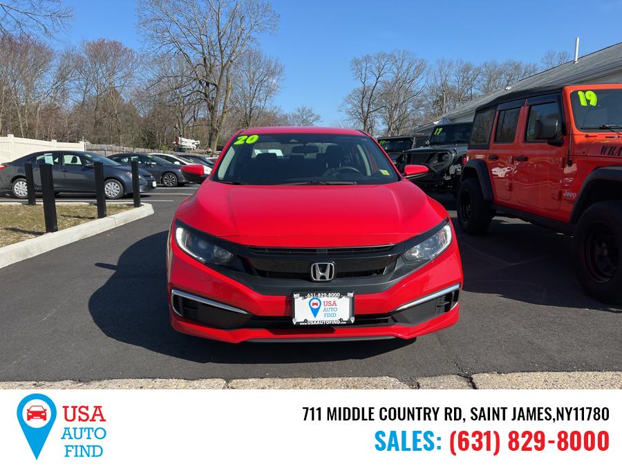 2020 Honda Civic Sedan LX CVT, available for sale in Saint James, New York | USA Auto Find. Saint James, New York 2020 Honda Civic Sedan LX CVT, available for sale in Saint James, New York | USA Auto Find. Saint James, New York
