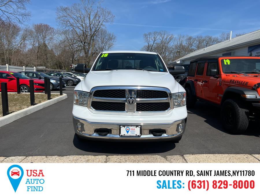2018 Ram 1500 Big Horn 4x4 Crew Cab 5''7" Box, available for sale in Saint James, New York | USA Auto Find. Saint James, New York 2018 Ram 1500 Big Horn 4x4 Crew Cab 5''7" Box, available for sale in Saint James, New York | USA Auto Find. Saint James, New York