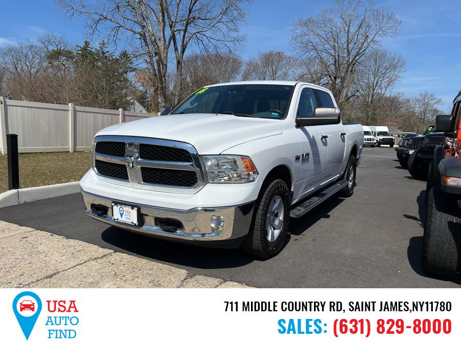 2018 Ram 1500 Big Horn 4x4 Crew Cab 5''7" Box, available for sale in Saint James, New York | USA Auto Find. Saint James, New York 2018 Ram 1500 Big Horn 4x4 Crew Cab 5''7" Box, available for sale in Saint James, New York | USA Auto Find. Saint James, New York