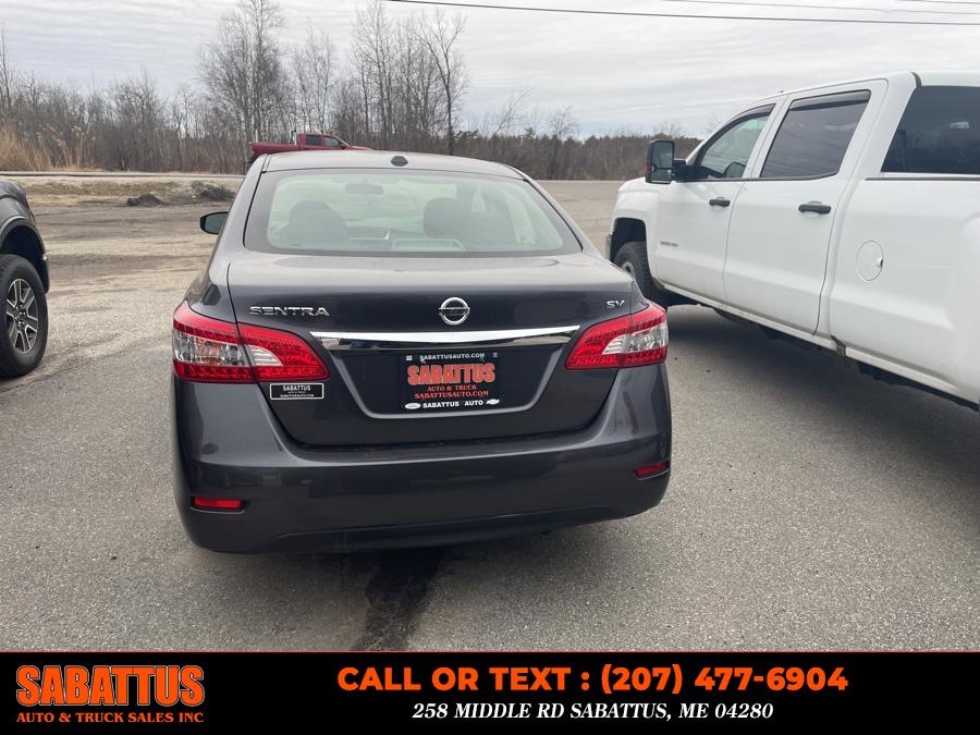 2015 Nissan Sentra 4dr Sdn I4 CVT SV, available for sale in Sabattus, Maine | Sabattus Auto and Truck Sales Inc. Sabattus, Maine 2015 Nissan Sentra 4dr Sdn I4 CVT SV, available for sale in Sabattus, Maine | Sabattus Auto and Truck Sales Inc. Sabattus, Maine