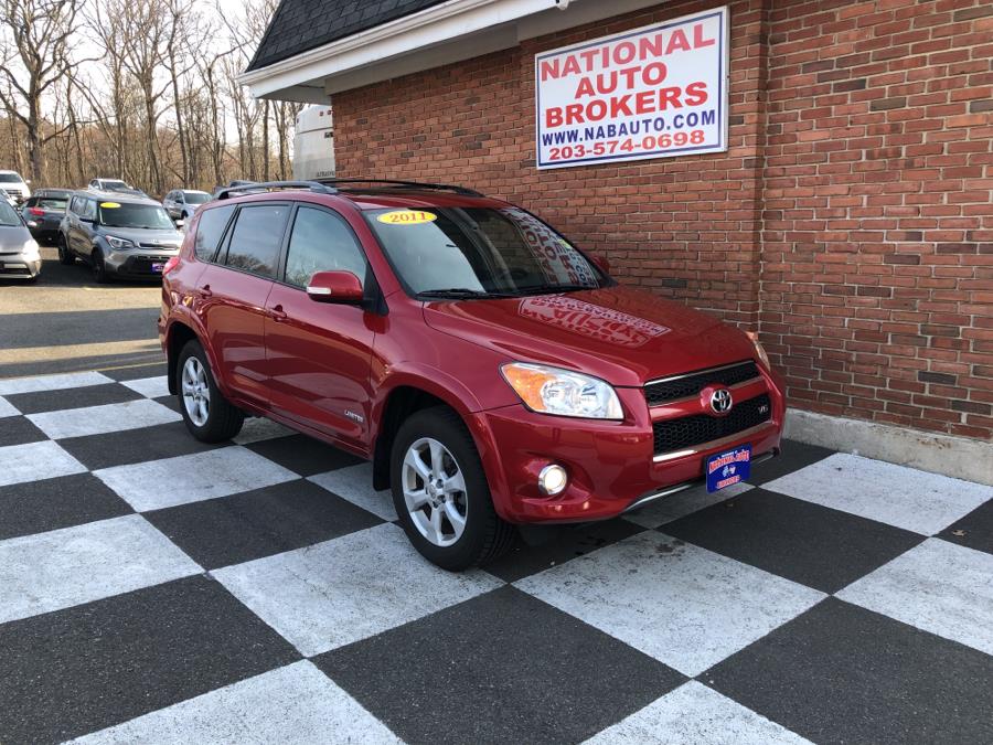 2011 Toyota RAV4 4WD 4dr V6 AT Limited, available for sale in Waterbury, Connecticut | National Auto Brokers, Inc.. Waterbury, Connecticut